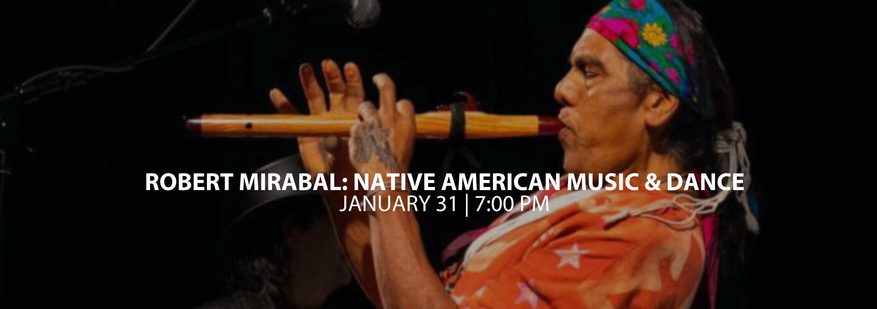 Robert Mirabal: Native American Music & Dance - Family Program